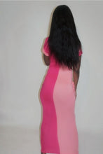 Load image into Gallery viewer, Pink Swirl Midi Dress
