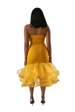 Load image into Gallery viewer, Dolled Up Dress (Mustard)
